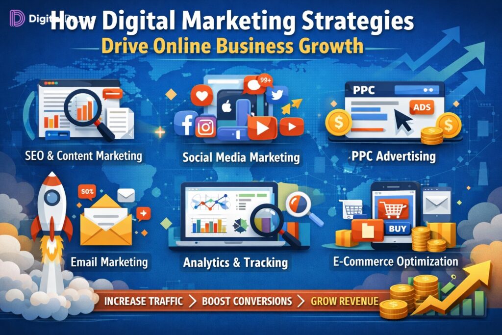 Digital Marketing Strategies Drive Online Business Growth
